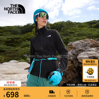 北面 抓绒衣外套女Glacier立领运动户外保暖户外徒步26秋冬上新|8FJU JK3/