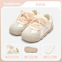 巴拉巴拉 童鞋女宝宝学步鞋防滑鞋子春秋潮流婴儿鞋低帮德训鞋透气