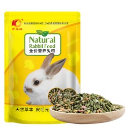开元 宠物兔粮兔饲料成年幼兔子粮垂耳兔专用营养粮苜蓿草提摩西草