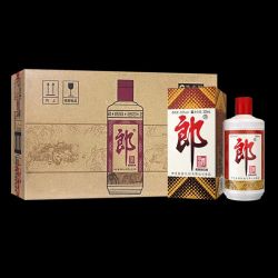 郎酒 郎牌郎酒 53度酱香型白酒200ml*12瓶
