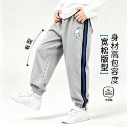 史努比 26秋季新款男童休闲中大童卫裤长裤经典轻量出街