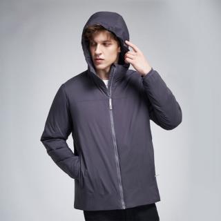 天石 春秋3M新雪丽棉服男款连帽户外运动保暖外套中间层内胆160