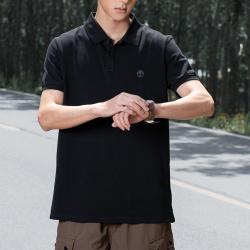 Timberland 翻领短袖男装上衣运动休闲舒适透气户外时尚潮流简约日常Polo衫