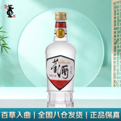 董酒 复刻白标 董香型白酒 54度 430ml 单瓶装