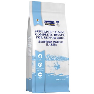 88VIP：FISH4PETS Fish4Dogs三文鱼配方老年期犬粮肥胖体控低脂狗粮易消化狗粮