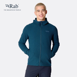 Rab Stavel Hoody户外保暖防风柔软抓绒衣夹克外套男 QFG-70 卵石色 L