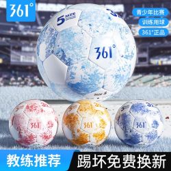 361° 361度正品足球学生专用儿童幼儿园4-5号成人世界杯初中生水墨系列