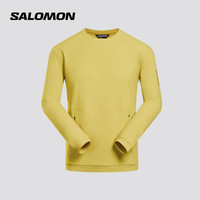 萨洛蒙 男款 户外运动休闲舒适穿搭长袖卫衣 PULLOVER 水芹绿 C28498 XL 185/104A