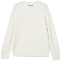 JACK&JONES 杰克琼斯 立体刺绣 罗纹圆领 男士针织衫