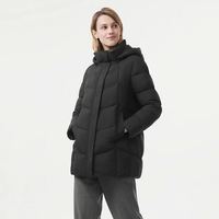 坦博尔 雪中飞 90绒（红外蓄热科技）抗寒连帽羽绒服