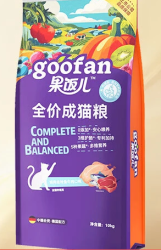 顽皮 全价成猫猫粮 10kg