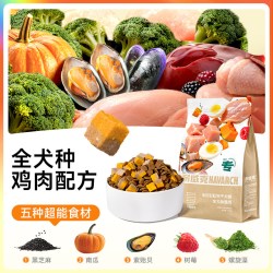耐威克 彩虹冻干狗粮通用型泰迪成幼老年犬粮