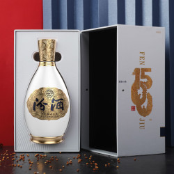 汾酒 1500 清品 清香型白酒 53度 500ml礼盒装商务宴请 中秋送礼