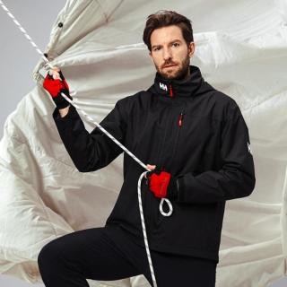 HELLY HANSEN 海丽汉森 CREW系列 经典防泼水透湿抓绒软壳衣软壳外套 男款