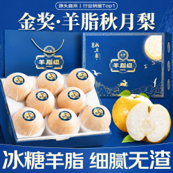 三萌果蔬 正宗秋月梨莱阳脆甜冰糖新鲜水果中秋礼盒送礼 5斤严选果净4.5斤