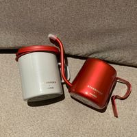 星巴克 不锈钢咖啡手冲壶杯具套装