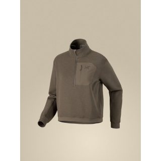 ARC'TERYX 加拿大直邮始祖鸟OLERA ZIP NECK女款户外华夫格半拉链保暖上衣