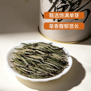 政名 2026政和白茶明前高山老树头采花香白毫银针春茶叶送礼自己喝50g