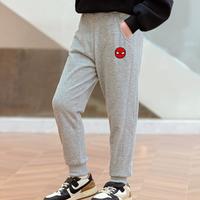 限尺码：迪士尼 漫威男童卫裤儿童运动裤休闲长裤中大童外穿裤子薄款
