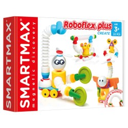 SmartGames 比利时SMARTMAX小小机器人加强版3岁+儿童磁力棒 20PCS
