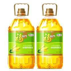 福临门 食用油 玉米清香食用植物调和油5L*2 中粮出品