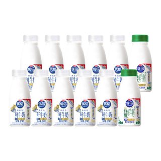 移动端：光明 优倍鲜牛奶280ml*4+435ml*2瓶生牛乳学生营养早餐鲜牛奶瓶装