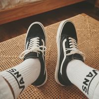 百亿补贴：VANS OLD SKOOL 黑白经典OS男女情侣日版休闲运动帆布滑板鞋