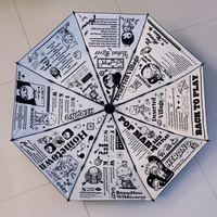 泡泡玛特hirono雨伞小野晴雨伞