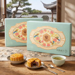 稻香村 低糖禧月月饼礼盒600g*2