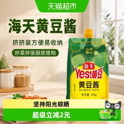 海天 挤挤装方便易收纳 黄豆酱
