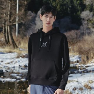百亿补贴：探路者 秋冬男女通款卫衣户外运动防风保暖套头连帽外套TAUI90299