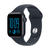 Apple Watch SE 3 蜂窝版 40mm 午夜色铝金属壳 海军蓝表带 M/L