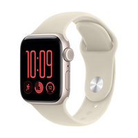 Apple Watch SE 3 蜂窝版 40mm 星光色铝金属 S/M 智能手表