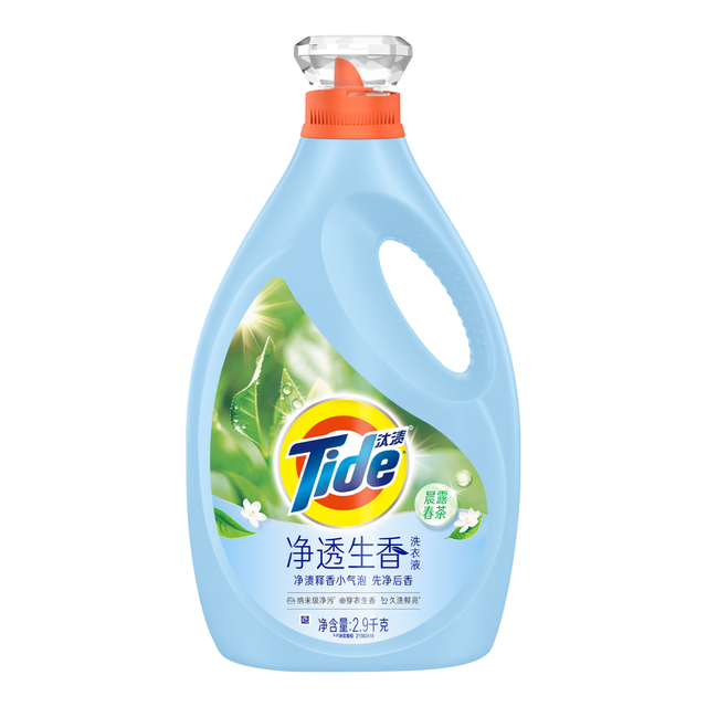汰渍 净透生香香氛洗衣液晨露春茶5.8斤