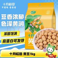 十月稻田 东北黄豆 1kg 真空包装