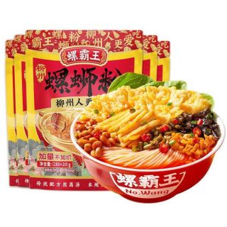 螺霸王 原味浓汤螺蛳粉 (280g+20g)*5袋