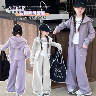 百亿补贴：童森童马 2026新款洋气女童套装春秋款儿童时髦中大童秋装休闲运动两件套潮
