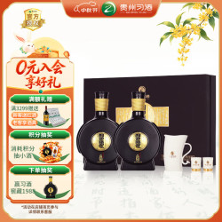 习酒 窖藏1988 53%vol 酱香型白酒 500ml*2瓶 礼盒装
