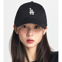 MLB 美职棒明星同款刺绣小标弯檐棒球帽 马卡龙色男女情侣帽子