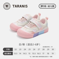 泰兰尼斯 秋季新款童鞋小女童幼儿园室内鞋儿童校园舒适休闲板鞋子