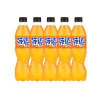 可口可乐 芬达 经典无糖橙味碳酸饮料 500ml*5瓶