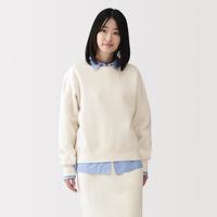 無印良品 MUJI 无印良品 女式 紧密编织 运动衫女士卫衣女装上衣