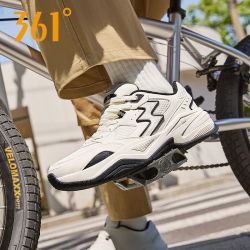 361° 扬帆|361°男鞋运动鞋秋季复古百搭文化鞋舒适透气休闲老爹鞋