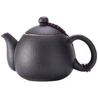 恬静生活 黑陶粗陶茶壶
