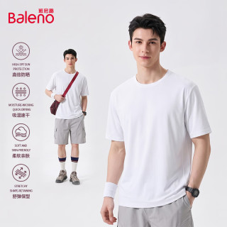 班尼路 男士速干防晒短袖T恤