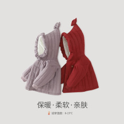 巴厘小猪 女童棉服 夹棉保暖外套