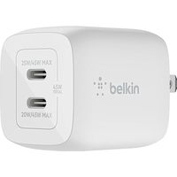 贝尔金 45W PD 充电器 USB-C 2口 PPS 规格兼容 GaN