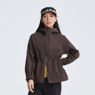 波司登 秋季拼接时尚短款收腰户外徒步防风单壳外套