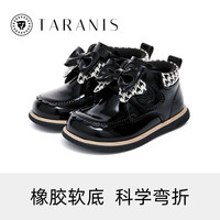 泰兰尼斯 新款软底皮靴 小玛丽软底防滑公主鞋