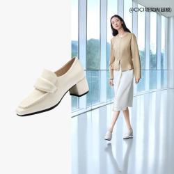 ecco 型塑291903 粗跟 女士单鞋